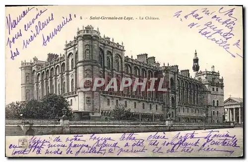 Cartes postales Saint Germain en Laye le Chateau