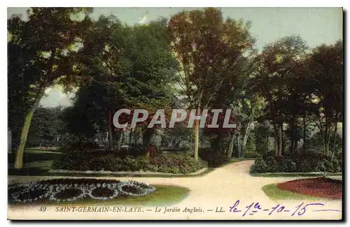 Cartes postales Saint Germain en Laye le Jardin Anglais