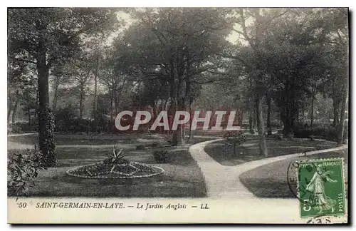Ansichtskarte AK Saint Germain en Laye le Jardin Anglais