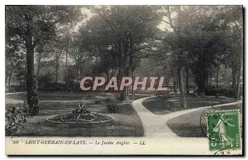 Cartes postales Saint Germain en Laye le Jardin Anglais