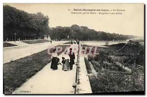 Cartes postales Saint Germain en Laye la Terrasse Construite par le Notre