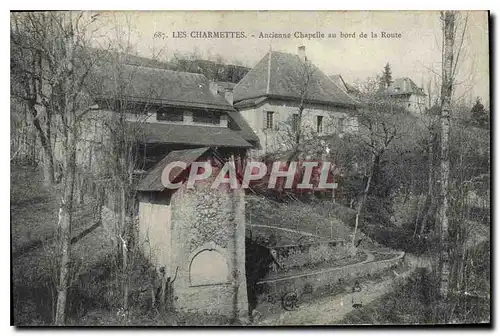 Ansichtskarte AK Les Charmettes Ancienne Chapelle au Bord de la Route