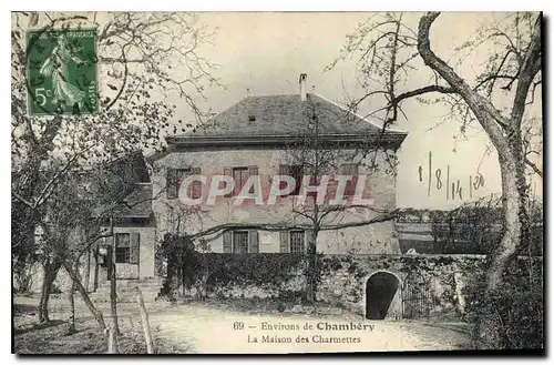 Cartes postales Environs de Chambery la Maison des Charmettes