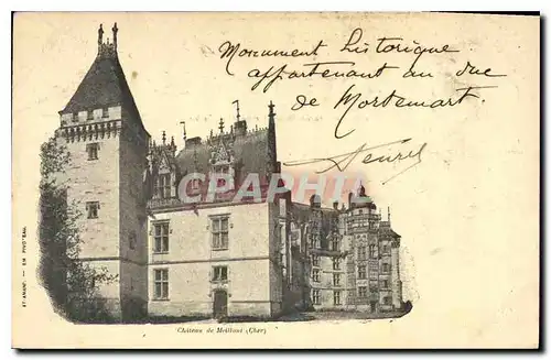 Ansichtskarte AK Chateau de Meillant Cher