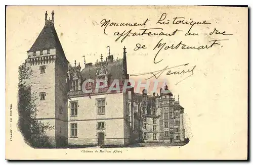 Cartes postales Chateau de Meillant Cher