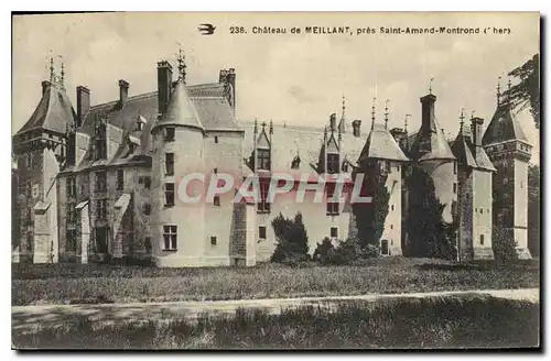 Ansichtskarte AK Chateau de Meillant pres Saint Amand Montrond Cher