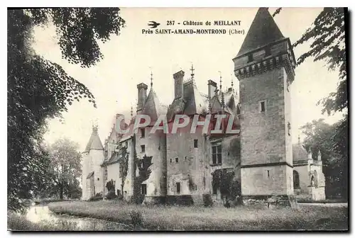 Ansichtskarte AK Chateau de Meillant pres Saint Amand Montrond Cher