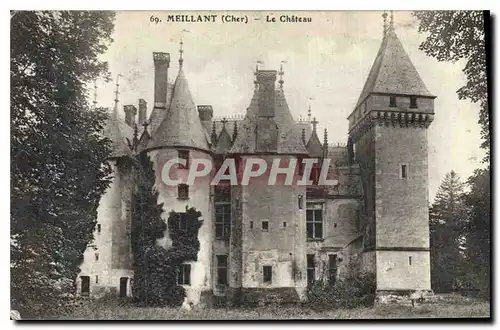 Ansichtskarte AK Meillant Cher le Chateau