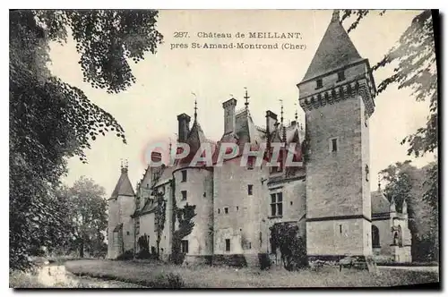 Ansichtskarte AK Chateau de Meillant pres St Amand Montrond Cher