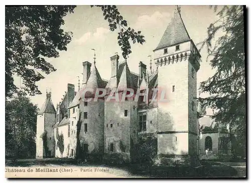 Ansichtskarte AK Chateau de Meillant Cher Partie Feodale