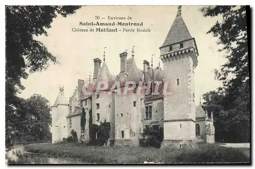 Cartes postales Environs de Saint Amand Montrond Chateau de Meillant Partie Feodale