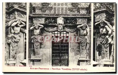 Cartes postales Aix en Provence Pavillon Vendome XVII siecle