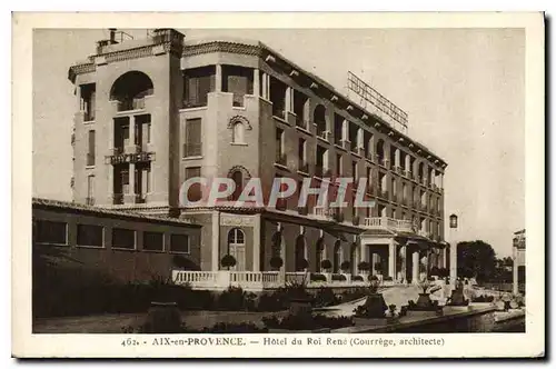 Cartes postales Aix en Provence Hotel du Roy Rene Courrege architecte