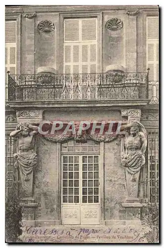 Cartes postales Aix en Provence Cariatides de Puges Pavillon de Vendome