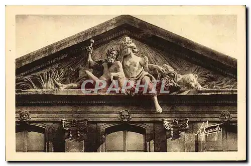 Cartes postales Aix en Provence Hotel des P T T Groupe de Chostel Le Rhone et la Durance