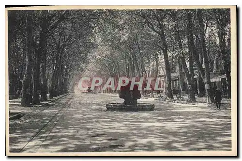 Cartes postales Aix en Provence Cours Mirabeau