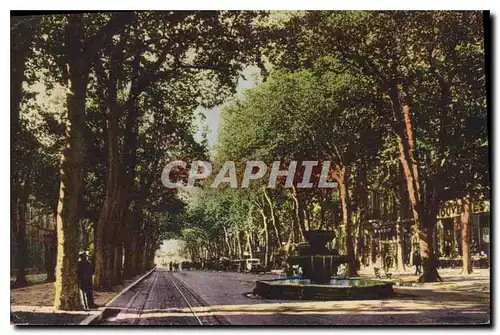 Cartes postales Aix en Provence Le Cours Mirabeau