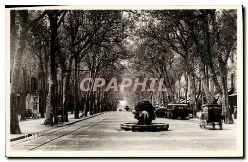 Cartes postales Aix en Provence Le Cours Mirabeau