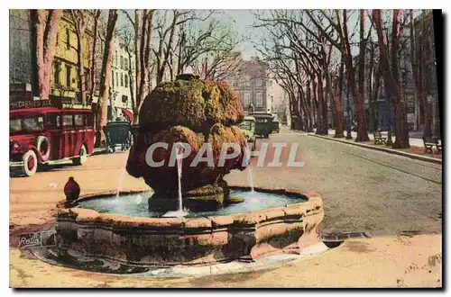 Cartes postales Aix en Provence la Fontaine d'eau chaude