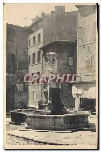 Ansichtskarte AK Aix en Provence Fontaine de la Place des Tanneurs