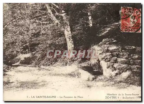 Cartes postales La Sainte Baume La Fontaine de Nans