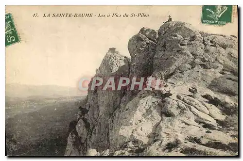 Cartes postales La Sainte Baume Les a Pics du St Pilon