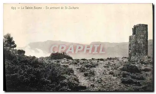 Ansichtskarte AK La Sainte Baume En Arrivant de St Zacharie