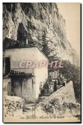 Cartes postales Ste Baume Montee de la Grotte