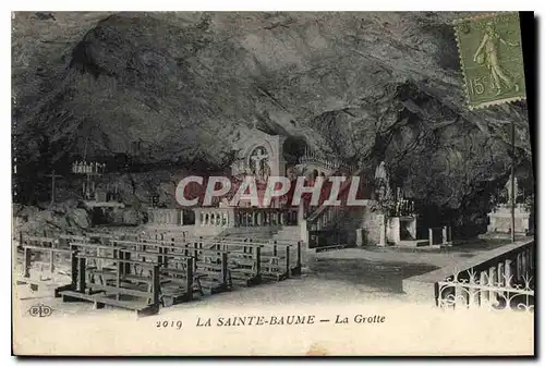 Cartes postales La Sainte Baume La Grotte