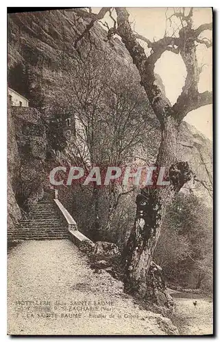 Cartes postales La Sainte Baume Escalier de la Grotte