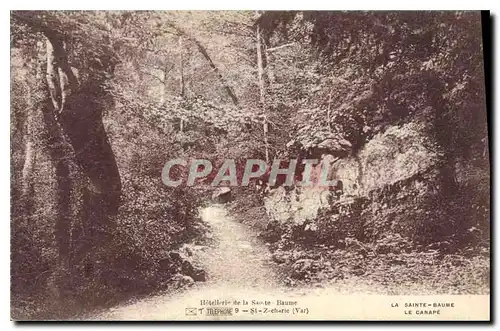 Cartes postales La Sainte Baume Le Canape