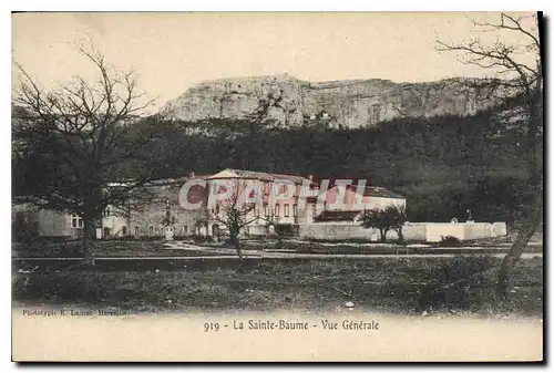 Cartes postales La Sainte Baume Vue Genetale