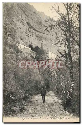 Cartes postales La Sainte Baume Montee de la Grotte