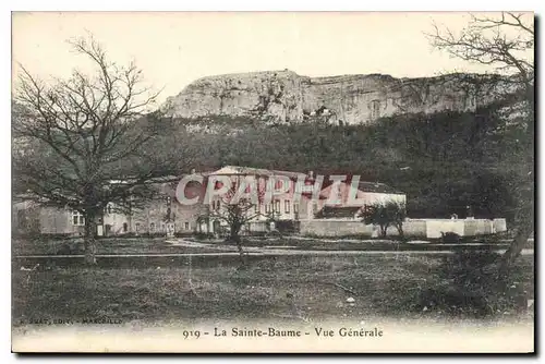 Cartes postales La Sainte Baume Var Vue generale