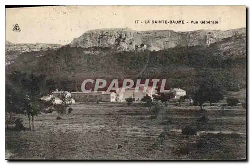 Ansichtskarte AK La Sainte Baume Vue Generale