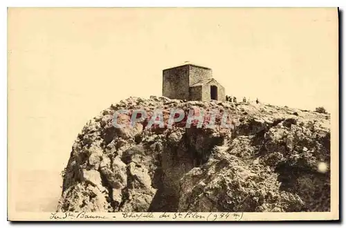 Cartes postales La Sainte Baume Var Chapelle du Saint Pilon