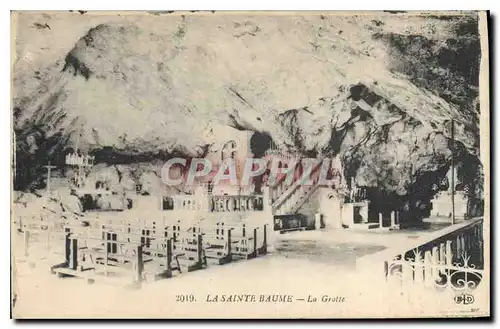 Cartes postales La Sainte Baume La Grotte