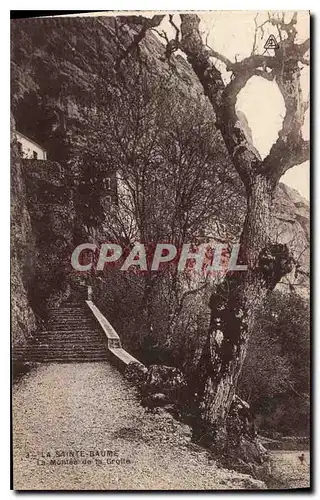 Cartes postales La Sainte Baume la Montee de la Grotte