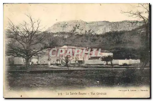 Cartes postales La Sainte Baume Vue Generale