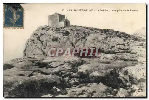 Ansichtskarte AK La Sainte Baume Le St Pilon Vue prise sur le Plateau