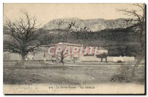 Cartes postales La Sainte Baume Vue Generale