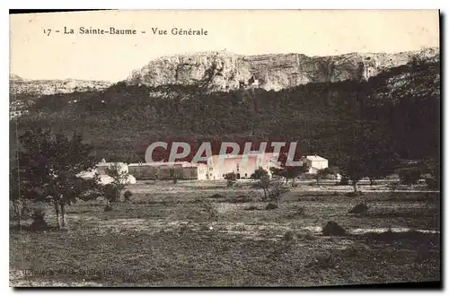 Ansichtskarte AK La Sainte Baume Vue Generale