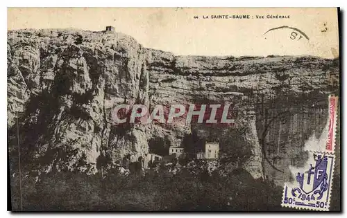 Cartes postales La Sainte Baume Vue Generale