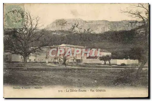 Ansichtskarte AK La Sainte Baume Vue generale