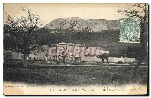 Ansichtskarte AK La Sainte Baume Vue generale