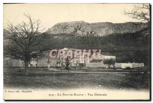 Cartes postales La Sainte Baume Vue generale