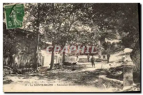 Cartes postales La Sainte Baume Restaurant Giniez