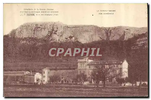 Cartes postales La Sainte Baume Vue Generale