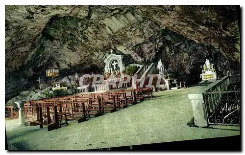 Cartes postales La Sainte Baume Interieur de la Grotte