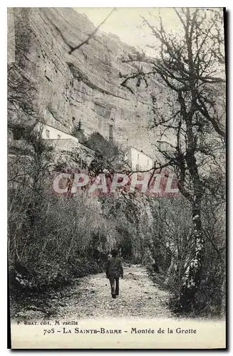 Cartes postales La Sainte Baume Montee de la Grotte